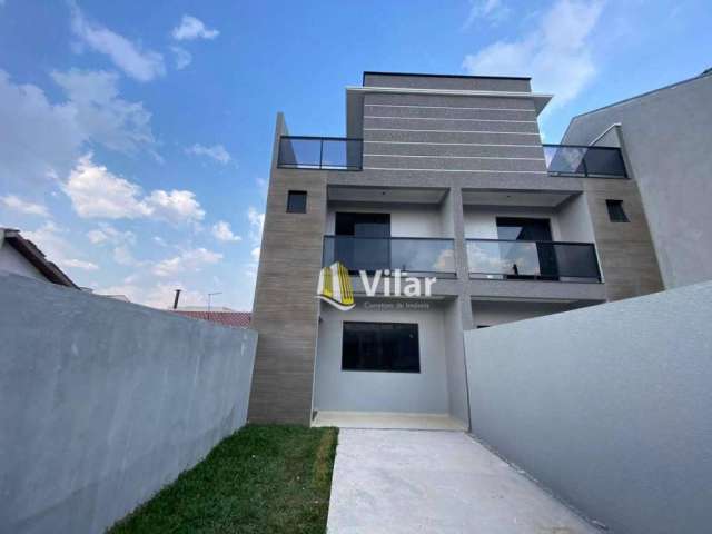 Sobrado com 3 dormitórios à venda, 108 m² por R$ 498.000,00 - Alto Boqueirão - Curitiba/PR