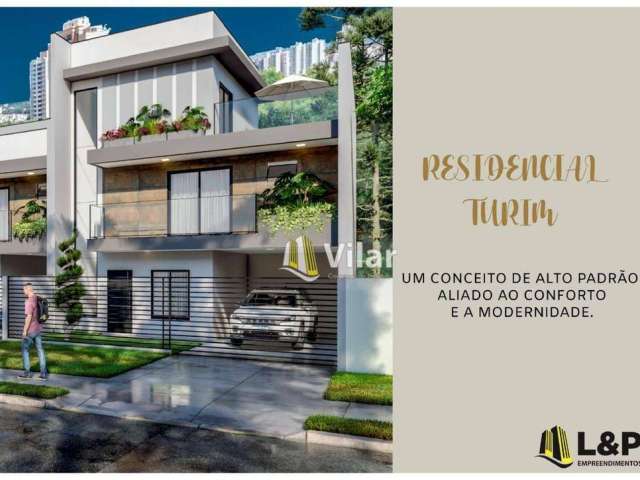 Sobrado com 3 dormitórios à venda, 130 m² por R$ 830.000,00 - Centro - Pinhais/PR