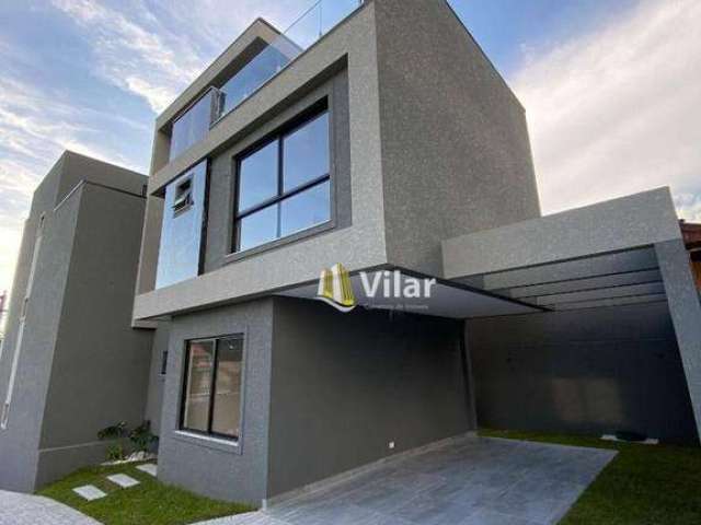 Sobrado com 3 dormitórios à venda, 120 m² por R$ 750.000 - Tingui - Curitiba/PR