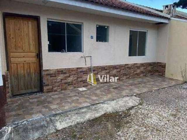 Casa com 2 dormitórios à venda, 50 m² por R$ 170.000 - Vila Fuck - Piraquara/PR