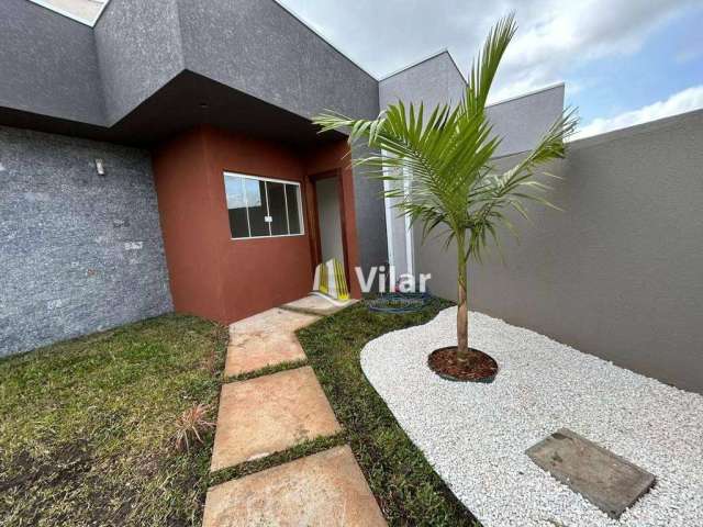 Casa com 2 dormitórios à venda, 75 m² por R$ 495.000,00 - Jardim Cláudia - Pinhais/PR