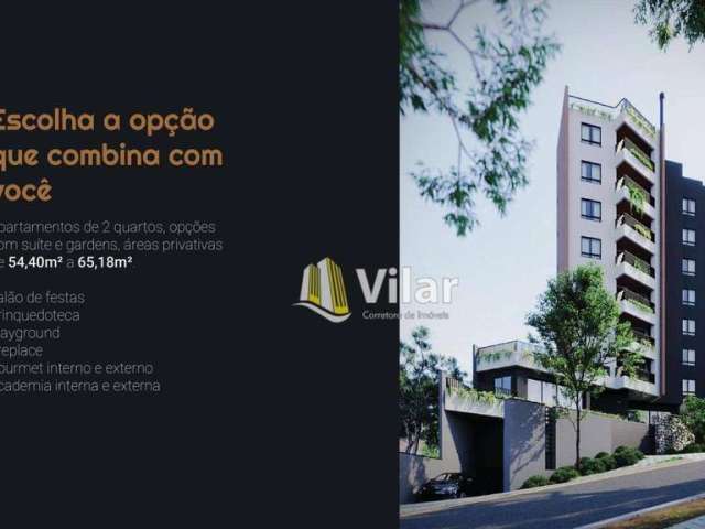 Apartamento com 2 dormitórios à venda, 54 m² por R$ 465.588 - Tingui - Curitiba/PR