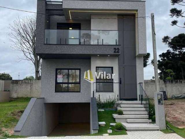 Sobrado com 3 dormitórios à venda, 220 m² por R$ 1.600.000 - Pinheirinho - Curitiba/PR