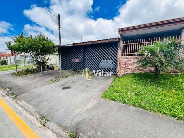 Casa com 3 dormitórios à venda, 61 m² por R$ 350.000 - Planta Deodoro - Piraquara/PR