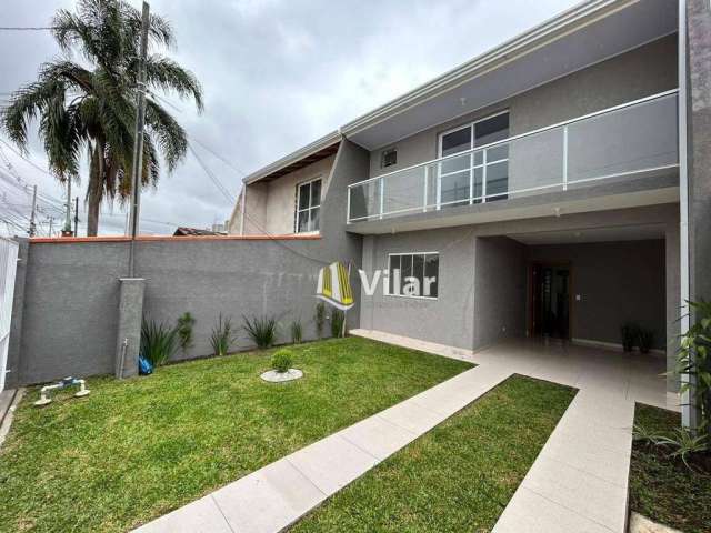 Sobrado com 4 dormitórios à venda, 137 m² por R$ 790.000 - Vargem Grande - Pinhais/PR