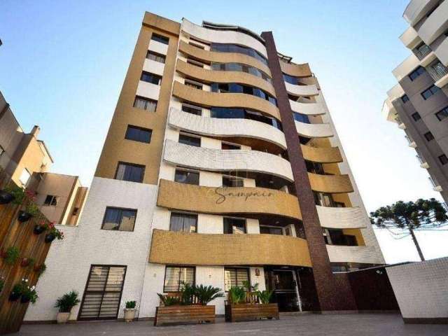 Apartamento com 3 dormitórios para alugar, 98 m² por R$ 3.896/mês -  Rua Bororós, 1398 Vila Izabel - Curitiba/PR