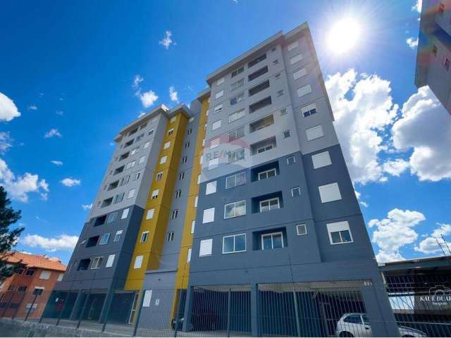 Apto 2 dormitórios, sacada, semi mobiliado e 1 box R$ 218.000,00