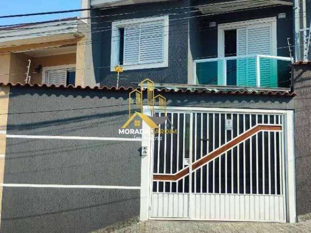 Sobrado com 3 quartos, 86m², à venda em Santo André, Vila Camilópolis