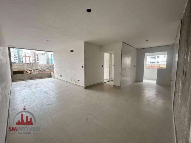 Apartamento com 2 dormitórios à venda, 79 m² por R$ 596.625,00 - Boqueirão - Praia Grande/SP