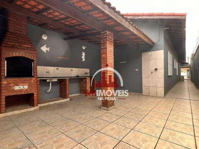 Casa com 3 dormitórios à venda, 120 m² por R$ 486.000 - Maracanã - Praia Grande/SP