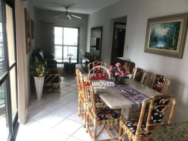 Apartamento com 2 dormitórios à venda, 89 m² por R$ 590.000,00 - Canto do Forte - Praia Grande/SP