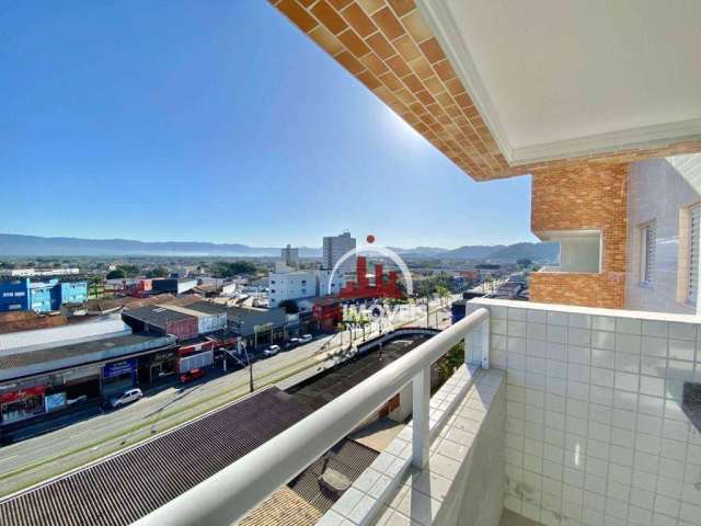 Apartamento com 2 dormitórios à venda, 69 m² por R$ 415.000 - Vila Guilhermina - Praia Grande/SP