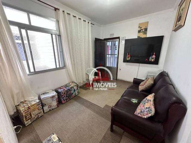 Apartamento com 1 dormitório à venda, 55 m² por R$ 270.000 - Canto do Forte - Praia Grande/SP