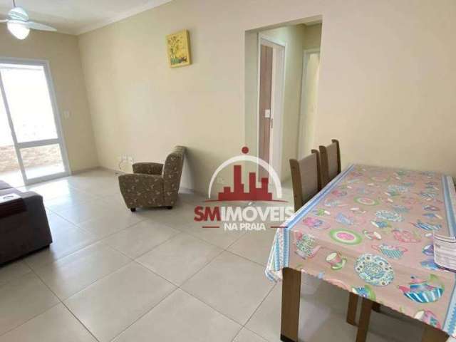 Apartamento com 2 dormitórios à venda, 75 m² por R$ 600.000,00 - Vila Guilhermina - Praia Grande/SP