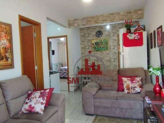 Apartamento com 2 dormitórios à venda no Boqueirão - Praia Grande/SP