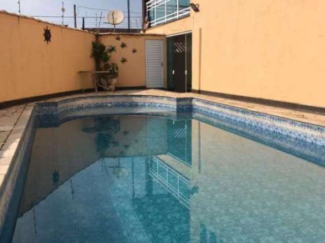 Sobrado usado com piscina 04 dormitórios para venda em itanhaém!!