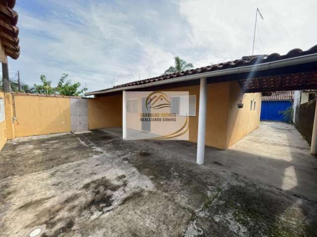 Casa isolada lado praia 600 metros do mar com espaço para piscina em itanhaém!