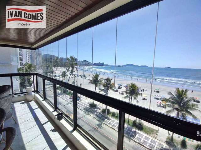 Apartamento com 4 dormitórios à venda, 220 m² por R$ 2.200.000,00 - Astúrias Frente Mar - Guarujá/SP