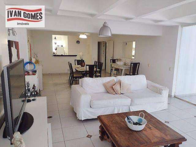 Cobertura com 3 dormitórios para alugar, 200 m² por R$ 6.000/mês - Tombo - Guarujá/SP
