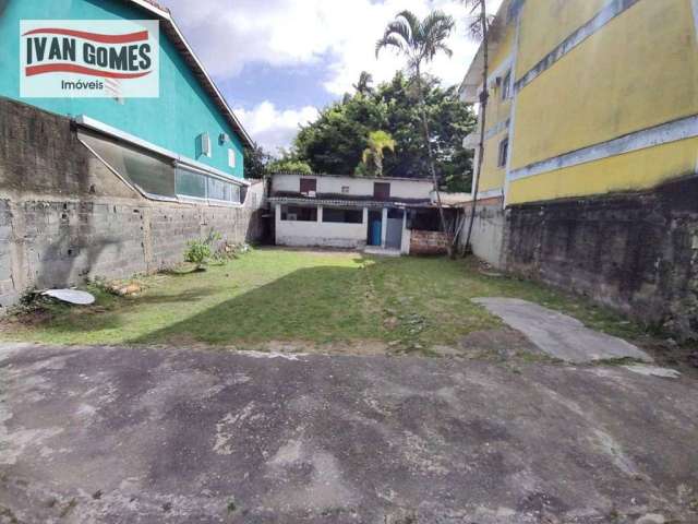 Terreno com edicula à venda, 250 m2 por R$ 470.000,00, Jardim Las Palmas, Guarujá