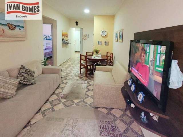 Apartamento com 2 dormitórios para alugar, 74 m² por R$ 3.300,00/mês - Tombo - Guarujá/SP