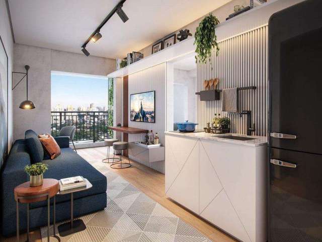 Apartamento com 1 quarto à venda na Avenida Padre Antônio José dos Santos, 42, Cidade Monções, São Paulo por R$ 331.219