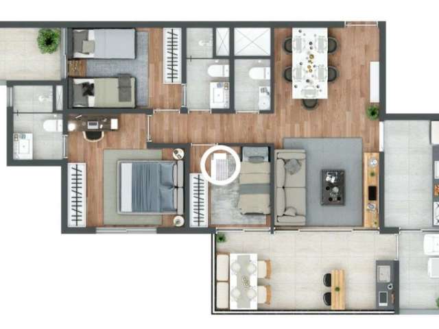 Apartamento com 3 quartos à venda na Avenida Onze de Junho, 299, Vila Clementino, São Paulo por R$ 1.273.350