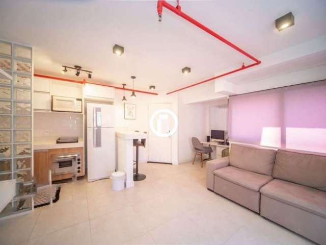 Apartamento com 1 quarto à venda na Rua Indiana, 1165, Brooklin, São Paulo por R$ 560.000