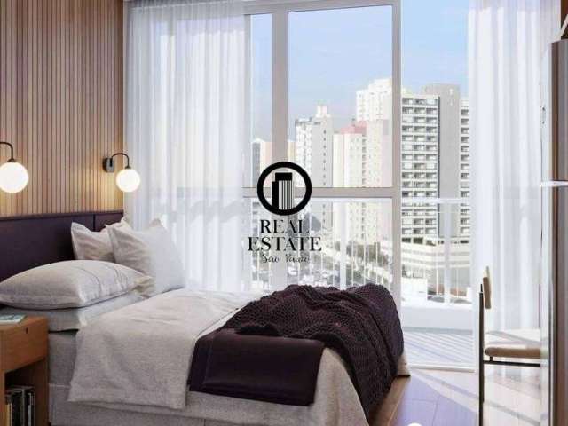 Apartamento com 1 quarto à venda na Avenida Santo Amaro, 5200, Brooklin, São Paulo por R$ 490.000