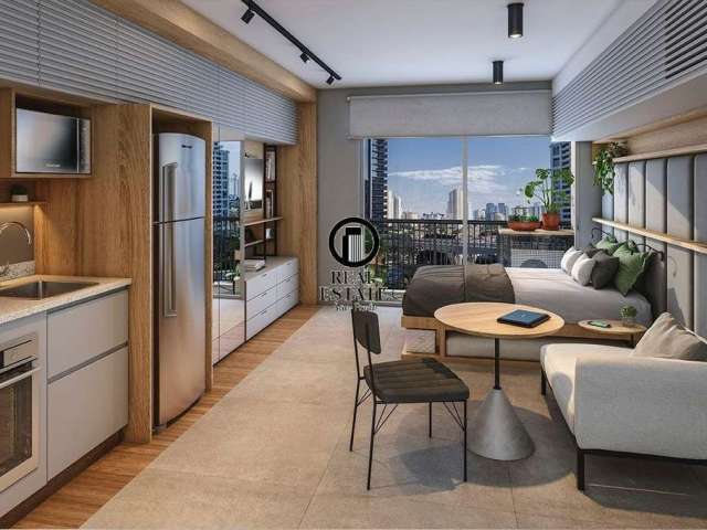 Apartamento com 1 quarto à venda na Godói Colaço, 575, Brooklin Paulista, São Paulo por R$ 315.000