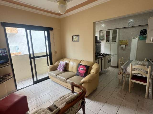 Apartamento 1 dormitório suíte no centro da Vila Caiçara- Praia Grande-SP