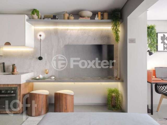 Apartamento com 1 quarto à venda na Avenida Padre Antônio José dos Santos, 42, Cidade Monções, São Paulo, 23 m2 por R$ 363.378