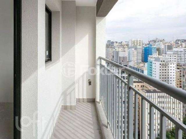 Apartamento com 1 quarto à venda na Rua Major Sertório, 423, Vila Buarque, São Paulo, 26 m2 por R$ 371.000