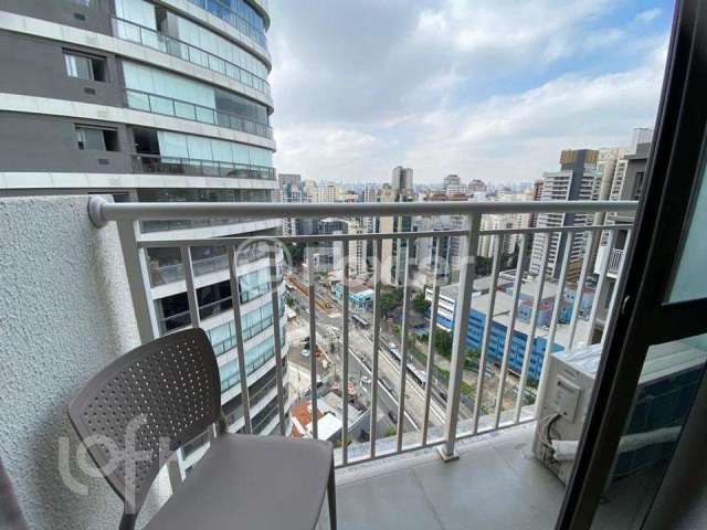 Apartamento com 1 quarto à venda na Avenida Santo Amaro, 1342, Vila Nova Conceição, São Paulo, 27 m2 por R$ 580.000