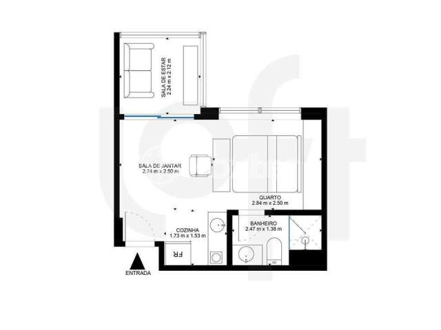 Apartamento com 1 quarto à venda na Rua Fradique Coutinho, 980, Pinheiros, São Paulo, 29 m2 por R$ 700.000