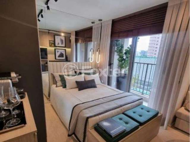 Apartamento com 1 quarto à venda na Rua Tarquínio de Sousa, 1152, Campo Belo, São Paulo, 24 m2 por R$ 520.000