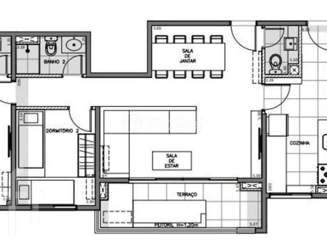 Apartamento com 2 quartos à venda na Rua Adalberto Kemeny, 119, Parque Industrial Tomas Edson, São Paulo, 94 m2 por R$ 1.300.000