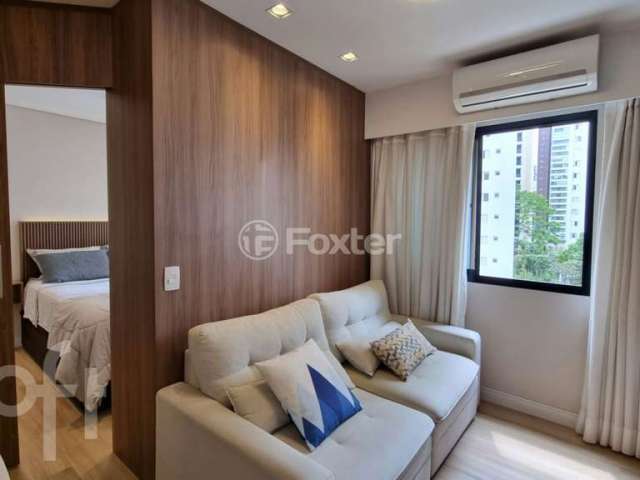 Apartamento com 1 quarto à venda na Avenida Macuco, 5, Moema, São Paulo, 30 m2 por R$ 530.000