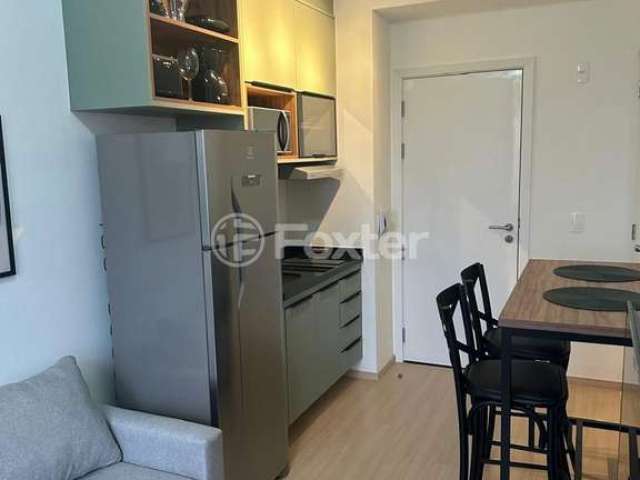 Apartamento com 1 quarto à venda na Rua dos Crisântemos, 33, Mirandópolis, São Paulo, 29 m2 por R$ 465.000