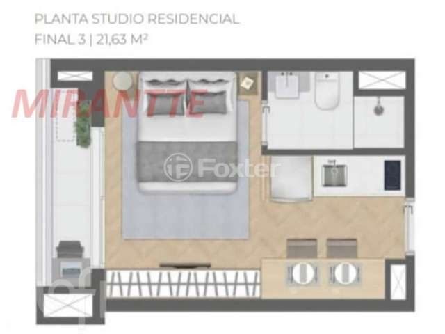 Kitnet / Stúdio à venda na Rua Augusta, 1088, Consolação, São Paulo, 21 m2 por R$ 400.000