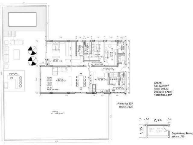 Apartamento com 3 quartos à venda na Travessa Nova Trento, 94, Tristeza, Porto Alegre, 202 m2 por R$ 2.695.000