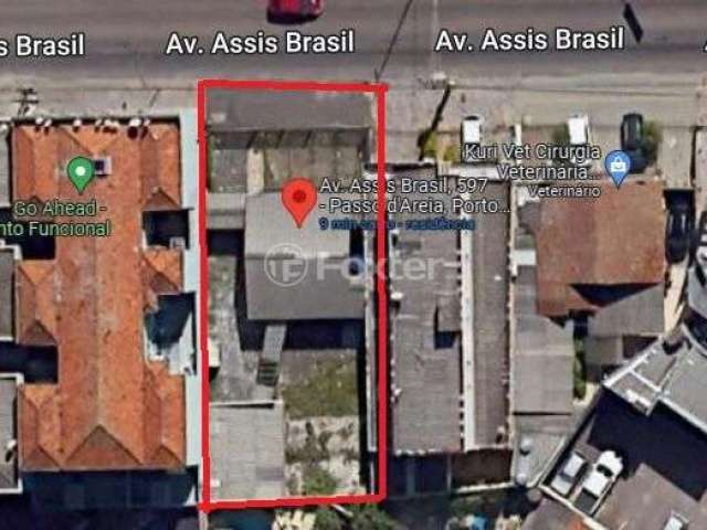 Terreno à venda na Avenida Assis Brasil, 597, Passo da Areia, Porto Alegre, 400 m2 por R$ 790.000