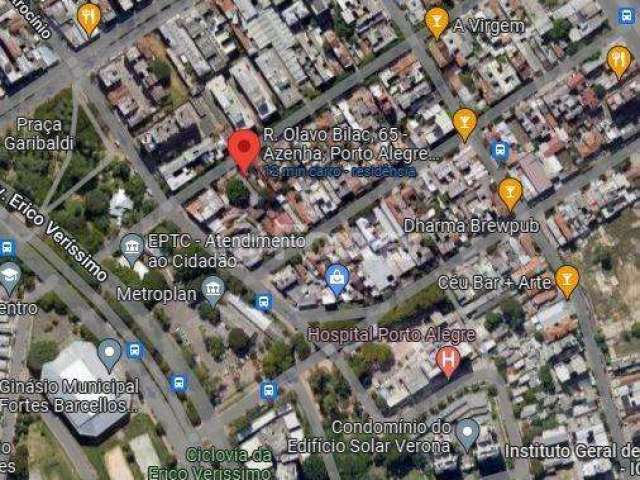 Terreno comercial à venda na Rua Olavo Bilac, 65, Azenha, Porto Alegre, 430 m2 por R$ 600.000