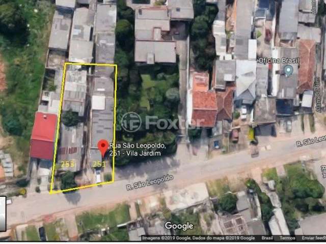 Terreno à venda na Rua São Leopoldo, 253, Vila Jardim, Porto Alegre, 451 m2 por R$ 585.000