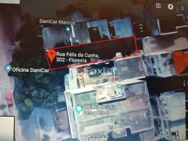 Terreno comercial à venda na Rua Félix da Cunha, 302, Floresta, Porto Alegre, 184 m2 por R$ 450.000