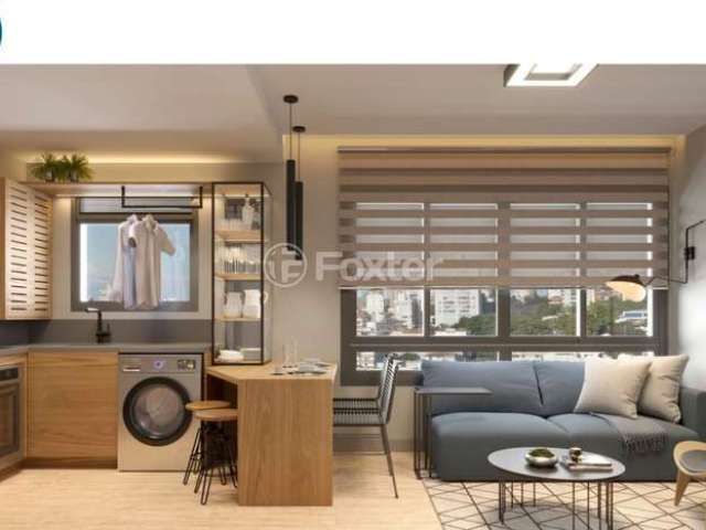 Apartamento com 1 quarto à venda na Rua Ramiro Barcelos, 1679, Bom Fim, Porto Alegre, 34 m2 por R$ 442.092