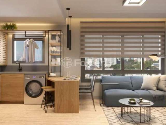 Apartamento com 1 quarto à venda na Rua Ramiro Barcelos, 1679, Bom Fim, Porto Alegre, 35 m2 por R$ 449.217