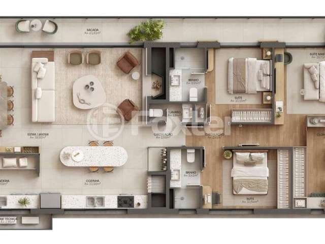 Apartamento com 3 quartos à venda na Rua Marquês do Herval, 665, Moinhos de Vento, Porto Alegre, 167 m2 por R$ 3.067.000