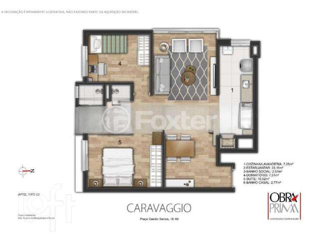 Apartamento com 2 quartos à venda na Praça Doutor Gastão Santos, 18, Passo da Areia, Porto Alegre, 63 m2 por R$ 690.000