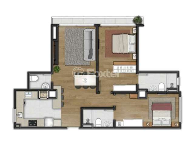 Apartamento com 2 quartos à venda na Rua Borges de Medeiros, 1406, Centro, Canela, 82 m2 por R$ 988.266